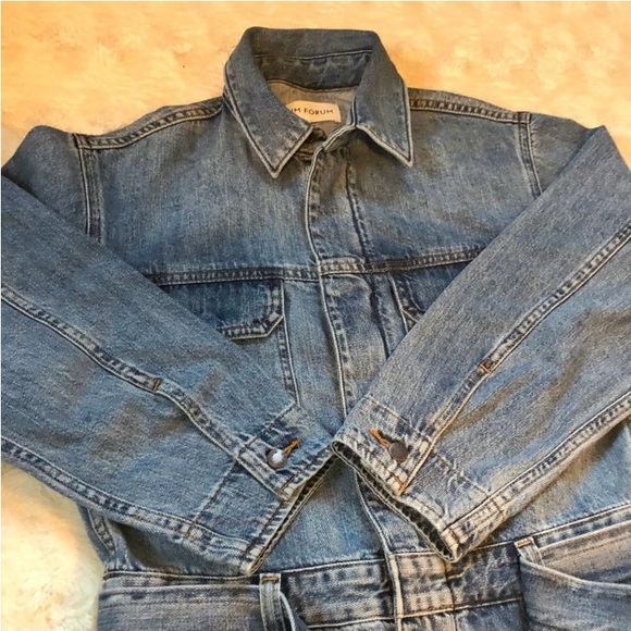 NWT: Denim Forum’s Margot Denim Boiler Suit, Size XS - Picture 10 of 16